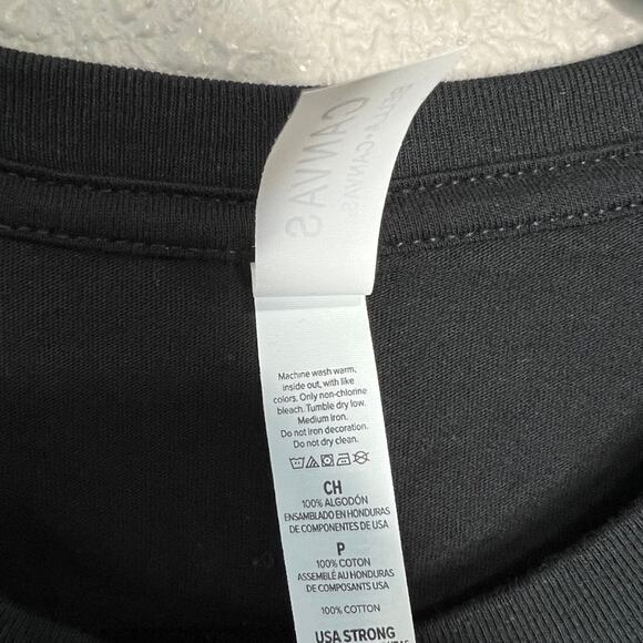 Not Today Black Graphic Tee Short Sleeve Crew Neck Womens Cotton Basic T-Shirt - Picture 3 of 3